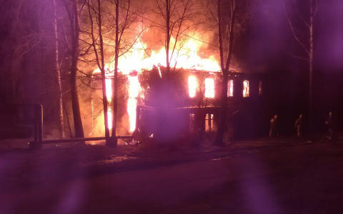 За сутки в Коми произошло четыре пожара