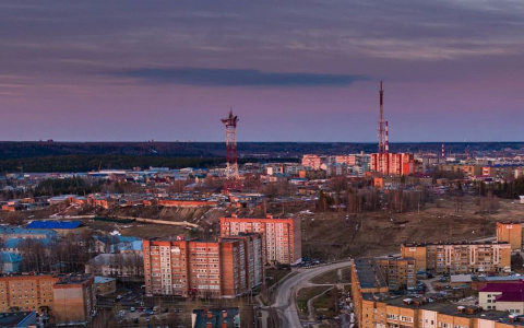 Фото дня в Коми: с высоты птичьего полета