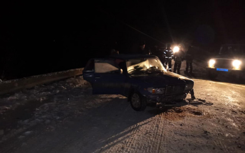 В Коми водитель попал в ДТП и остался без ноги