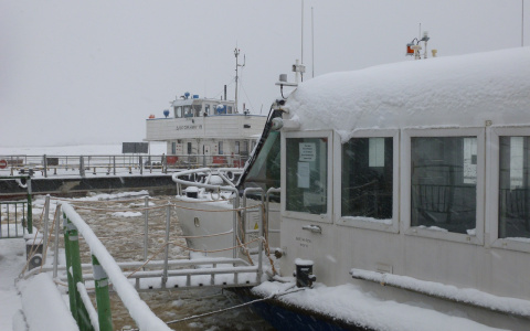 На переправе в Алешино перестали ходить паромы