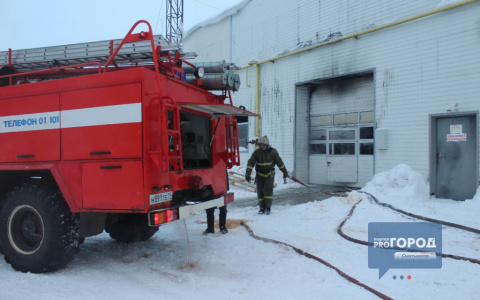 За сутки в Коми сгорели пять автомобилей