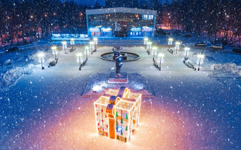 В Сыктывкаре посреди зимы заработает фонтан