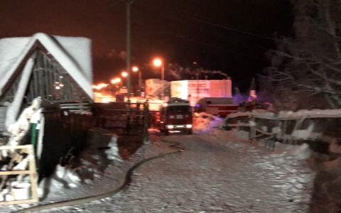 В Сыктывкаре горел конный центр «Аврора»