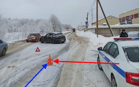 За день в Сыктывкаре произошло две аварии с пострадавшими