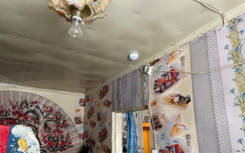 В Коми пожарный извещатель спас семью с четырьмя детьми