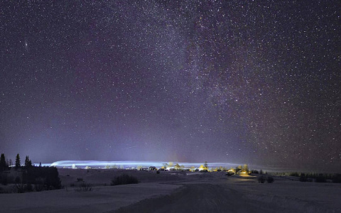 Фото дня в Коми: бескрайние просторы вселенной