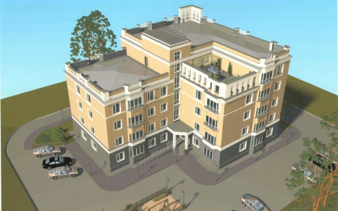 В Сыктывкаре хотят построить дом со спортплощадкой на крыше