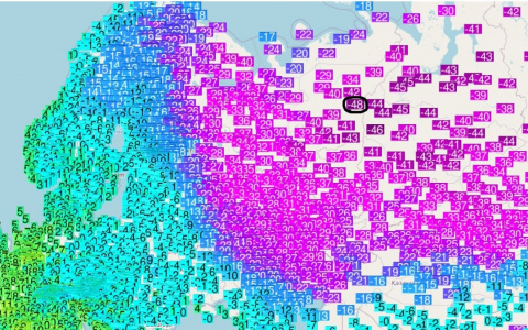 Коми деревню назвали самым холодным местом Европы