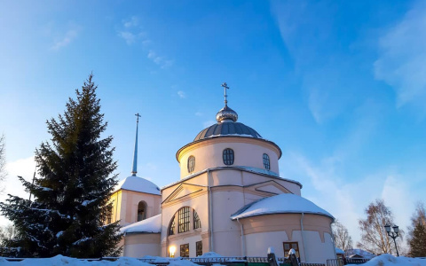 Фото дня в Сыктывкаре: добрый морозный вечер