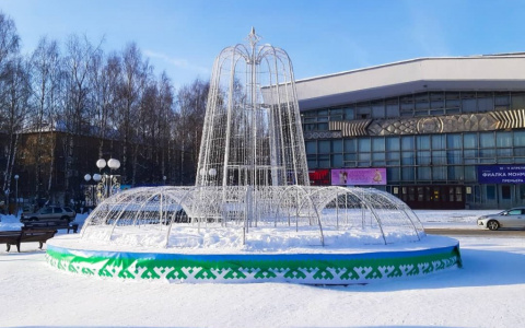 Фото дня: ясный солнечный день в центре Сыктывкара