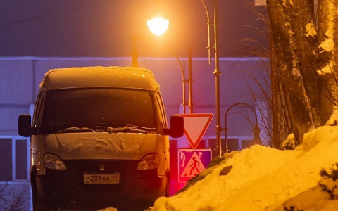 Фото дня: ночь в Сыктывкаре