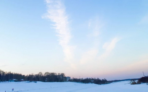 Фото дня в Сыктывкаре: Доброе морозное утро!