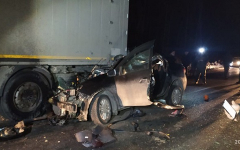 Житель Коми на «Логане» влетел в прицеп и получил страшные травмы