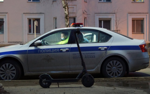 В Сыктывкаре водитель сбил несовершеннолетнего, который ехал на самокате
