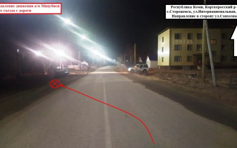 Житель Коми попал в ДТП и сбежал, оставив пострадавшего пассажира