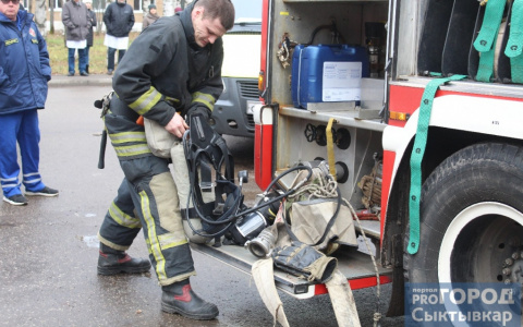 За сутки в Коми произошло четыре пожара