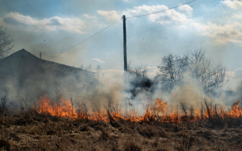 На юге Коми сохраняется чрезвычайная пожароопасность