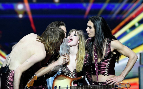 Победителем Евровидения стала итальянская группа Måneskin