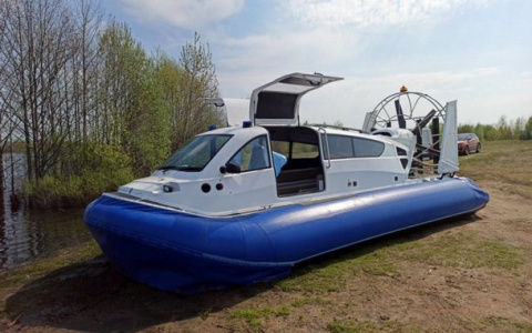 В Коми больных будут переправлять на судне с воздушной подушкой