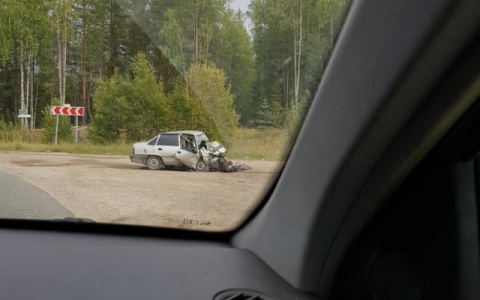 Появились подробности жесткого ДТП на трассе Сыктывкар-Ухта