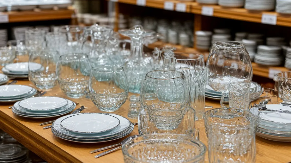 Чем стеклянная посуда из "ФиксПрайса" и "Светофора" отличается от такой же в дорогих супермаркетах