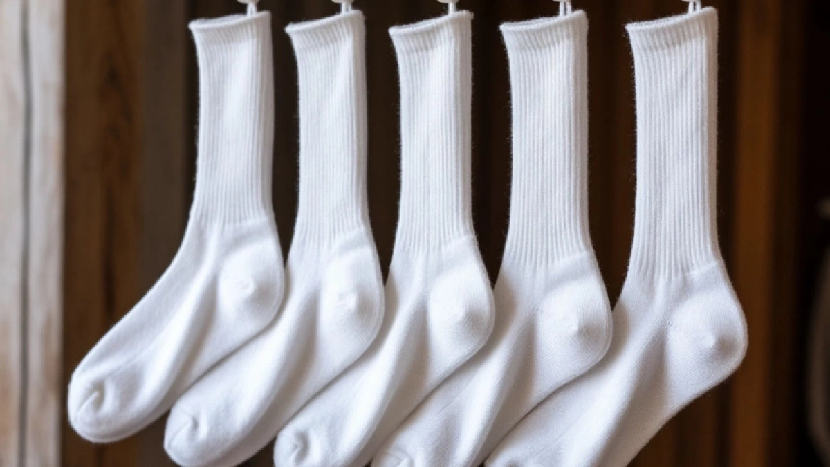 Кладу носки в пакет - и они опять белоснежно чистые: теперь ни замачивать, ни тереть не придется