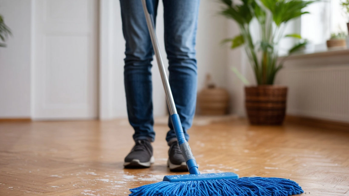 Перед Новым годом мою полы соленой — перемены в доме почувствовала вся семья: вот зачем это делаю