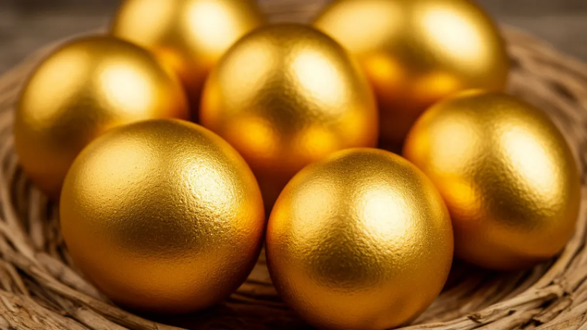 Ярче, чем от луковой шелухи: этот овощ окрасит яйца в золотой — пасхальные яйца станут краше драгоценных камней