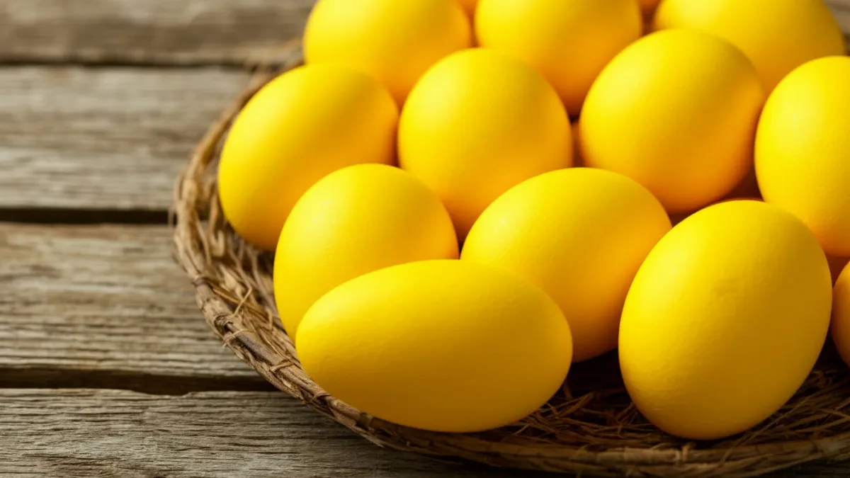 Не куркума и не шелуха: секрет праздничных пасхальных яиц — эта приправа сделает их ярче лимонов