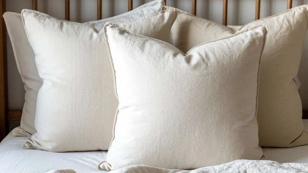 Даже старые подушки запахнут свежестью: 1 хитрость от пота и изношенности