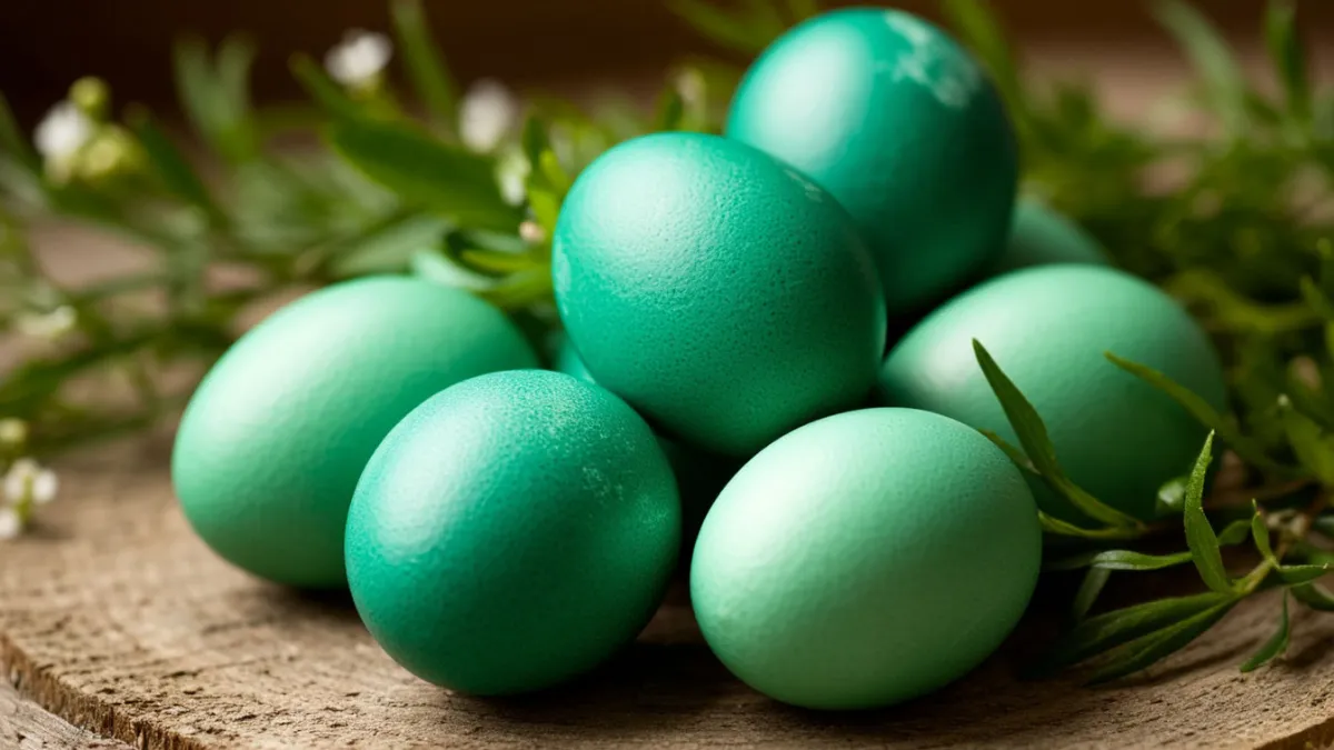 "Яйца — чистый изумруд!": простой и натуральный способ покрасить яйца в красивый зеленый цвет, как это делали в деревне
