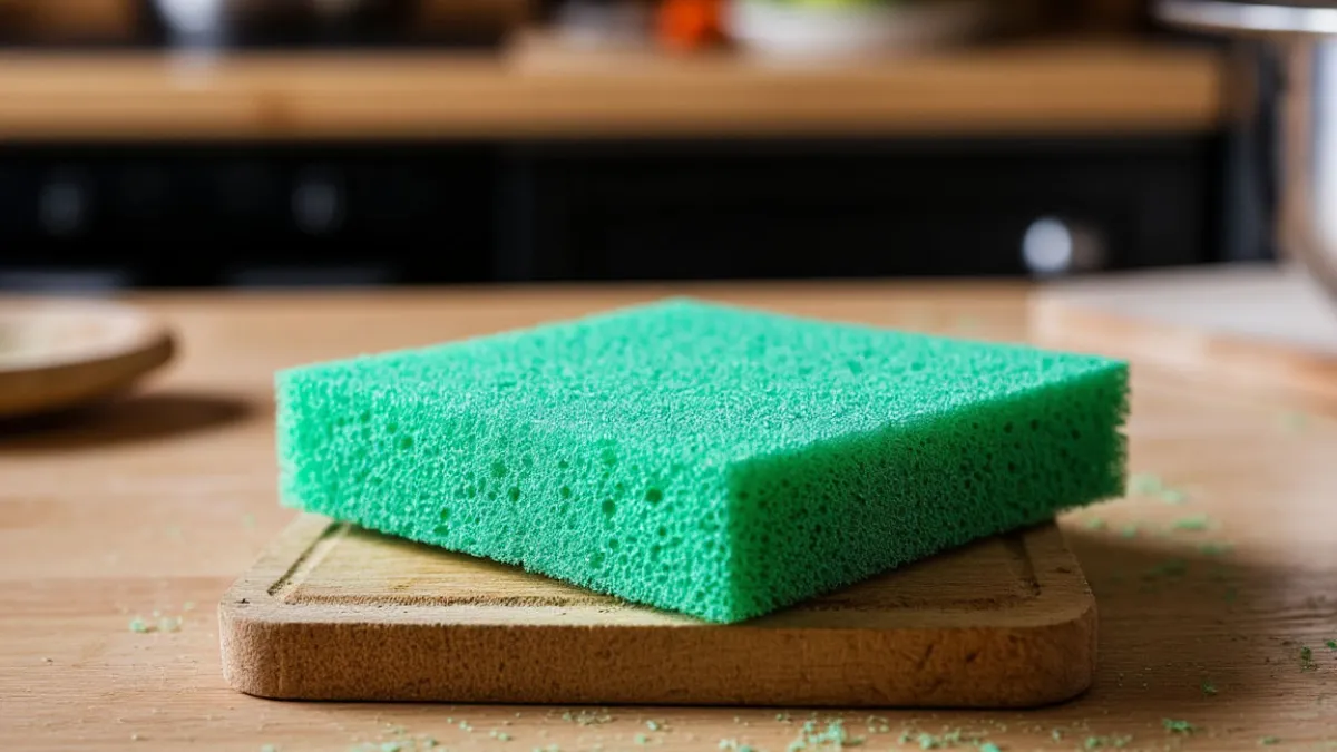 Зачем опытные хозяйки кладут губку в холодильник? Результат вас поразит