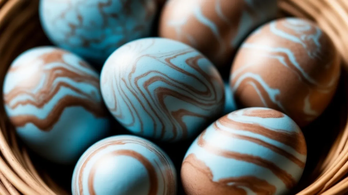 Не яйца, а настоящий шедевр: оригинальный метод покраски на Пасху – всего два ингредиента