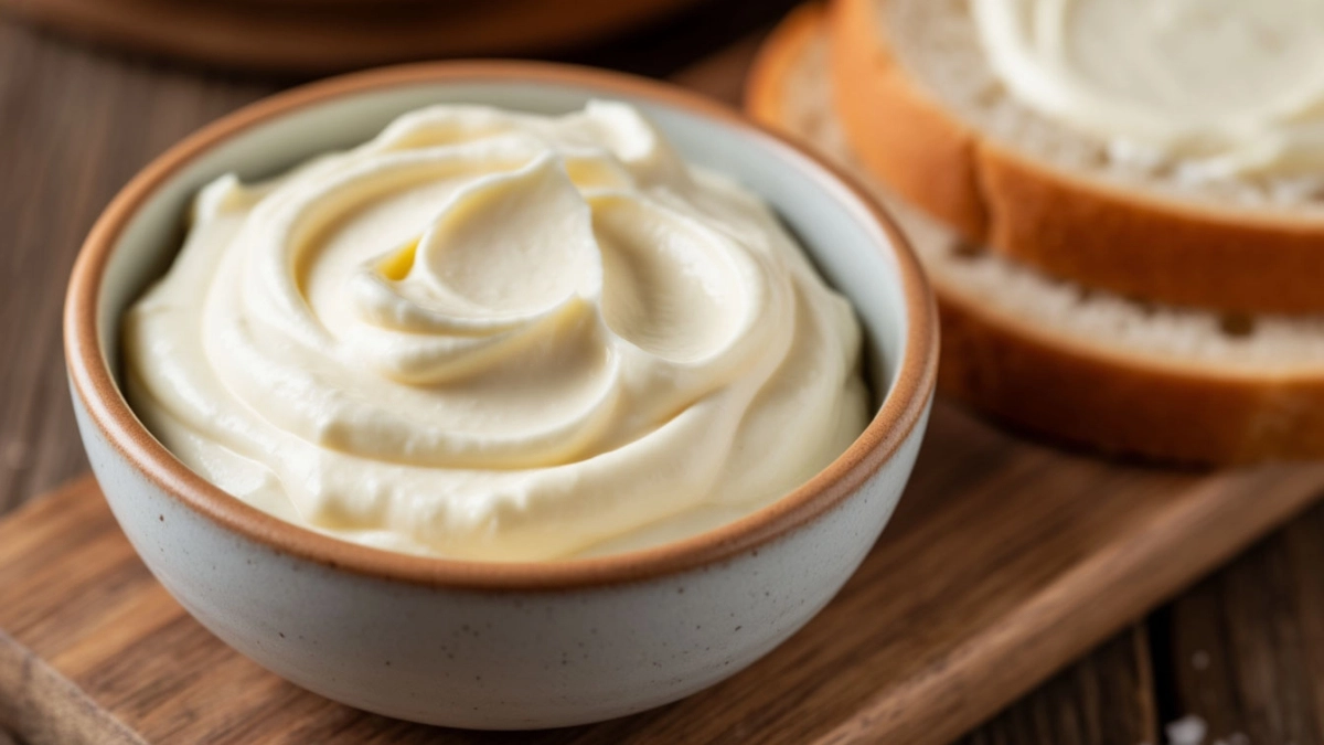 На ночь смешиваем ряженку и сметану: все в холодильник — и утром вас ждет домашний сыр "Филадельфия". Готовится сам, пока вы спите