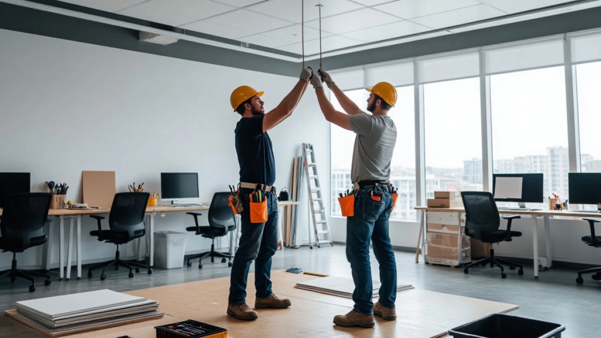 Чем заменить натяжные потолки в квартире и даже офисе — 4 современные удобные альтернативы