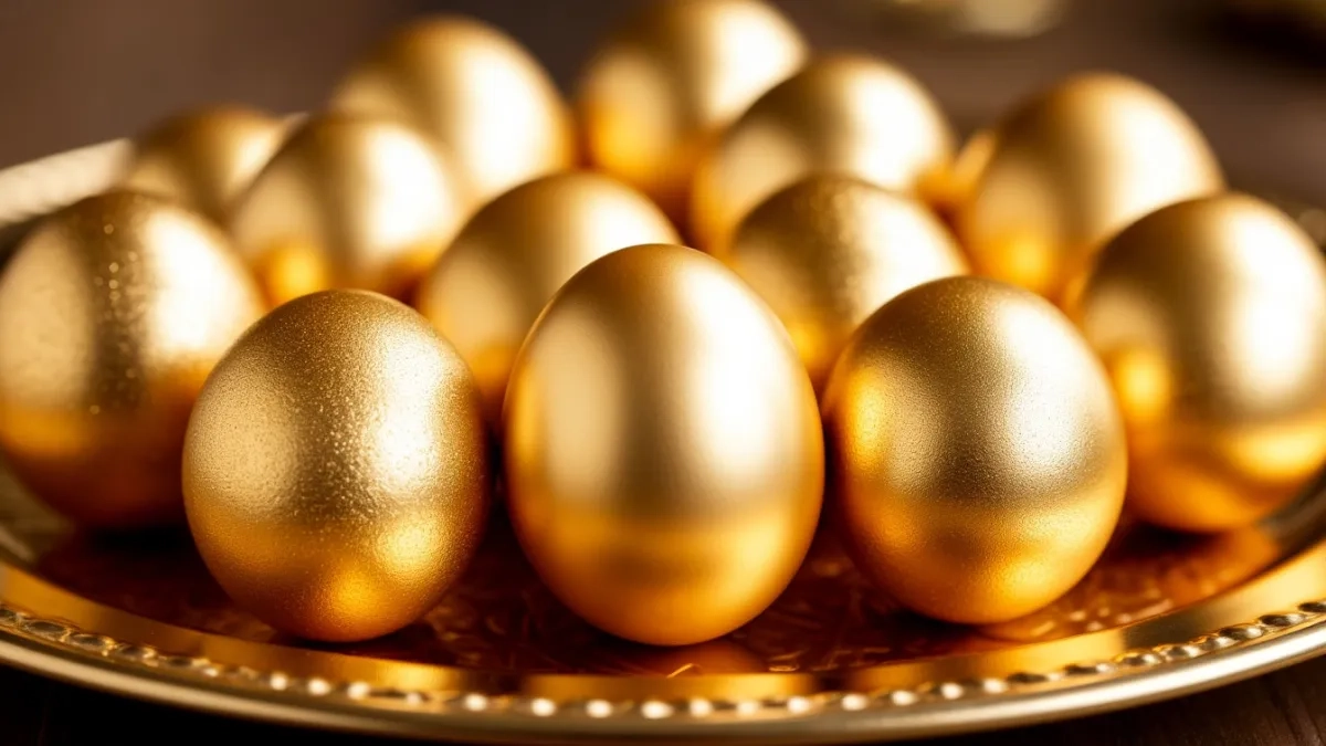 Ярче, чем от луковой шелухи: этот овощ сделает яйца в золотой — пасхальные яйца станут краше драгоценных камней