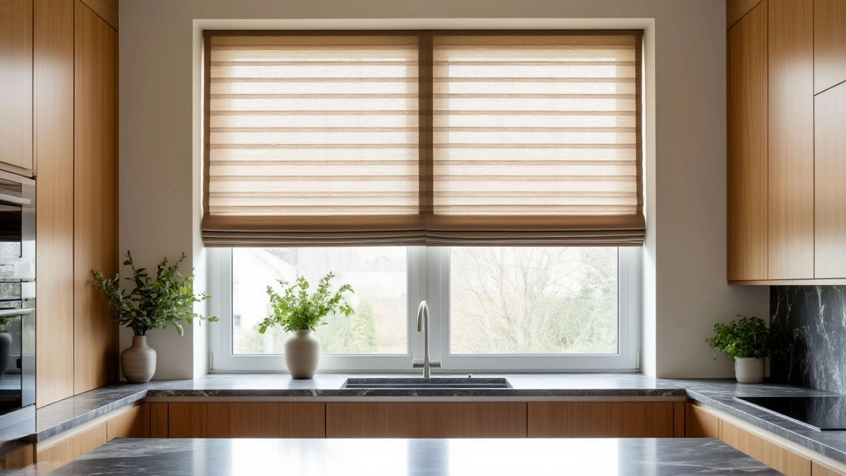 Тюль на кухне больше не в почете - умные хозяйки выбирают свежий тренд 2026 года: выглядит дорого и даже запахи не впитывает