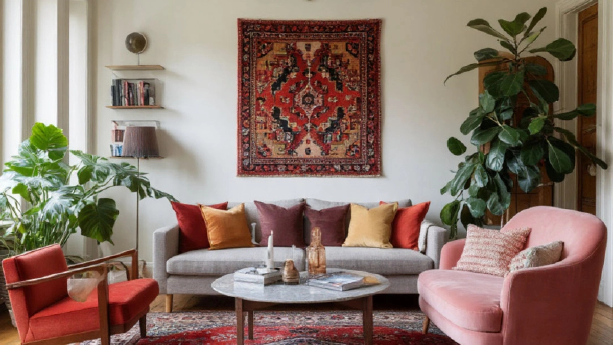 Ковры на стене снова в моде - вот 3 причины, почему их стоит вернуть в квартиры. Дизайнеры хлопают в ладоши от этой идеи