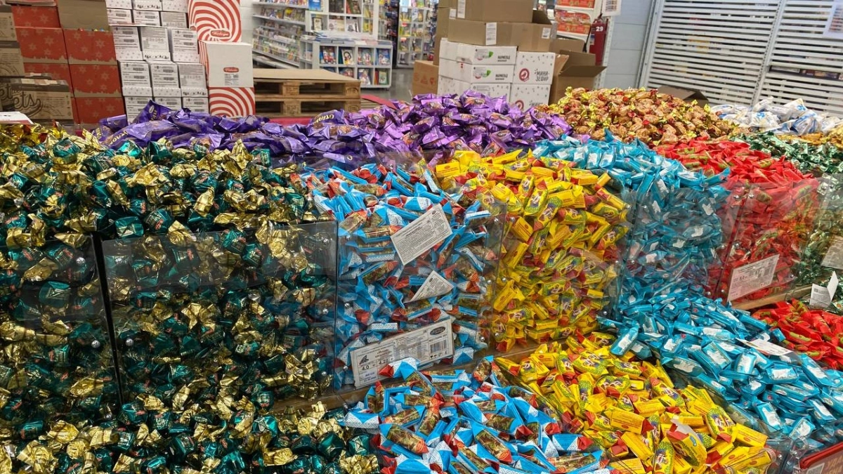 Обзор конфет "Беловежская пуща" от Коммунарки из "Светофора": белорусская классика с фруктовым пюре за копейки 