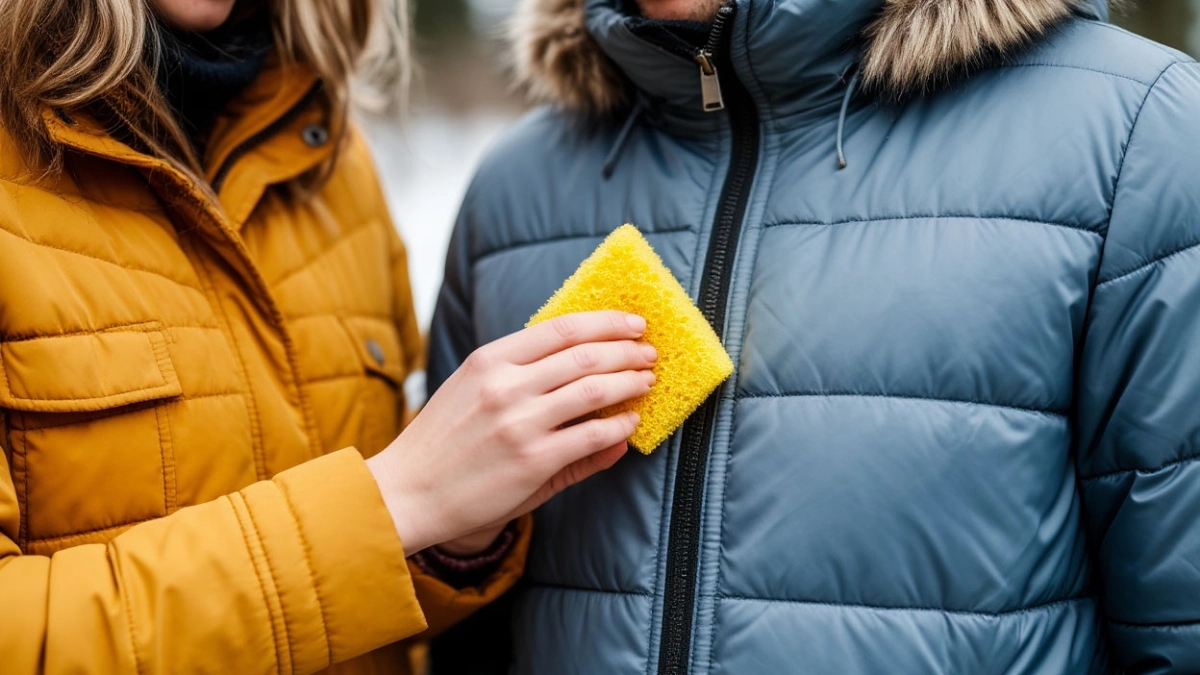 Как почистить пуховик без стирки — 2 лучшие хитрости. Пятна испарятся