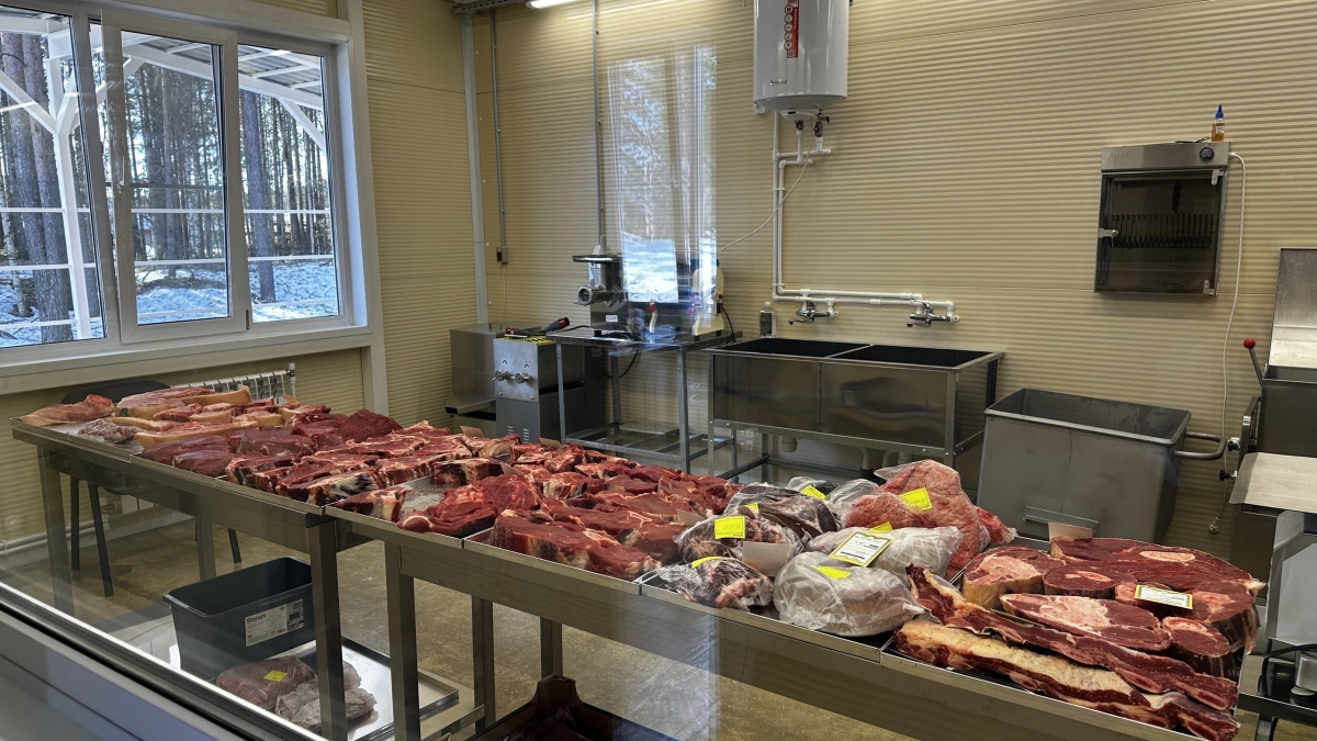 В Коми открыли современный цех для переработки мяса местных фермеров