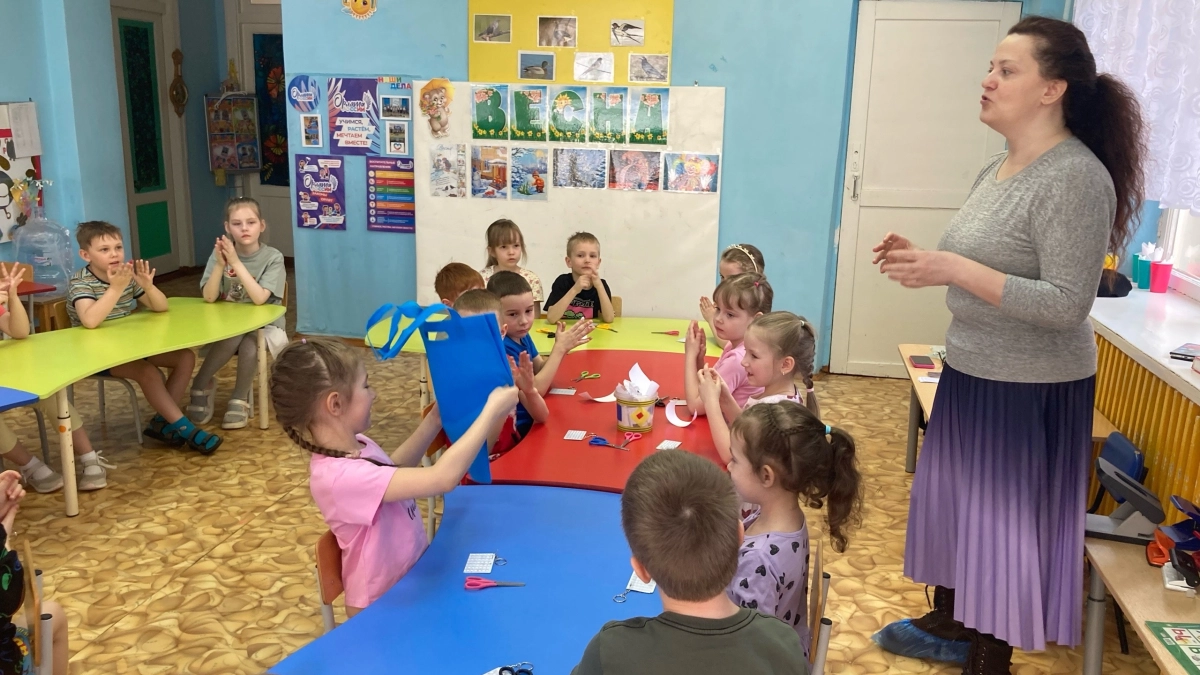 Дошколята столицы Коми внесли лепту в экологию города 