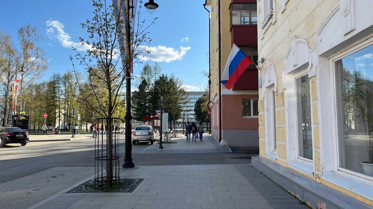 В историческом центре Сыктывкара появится новая пешеходная зона