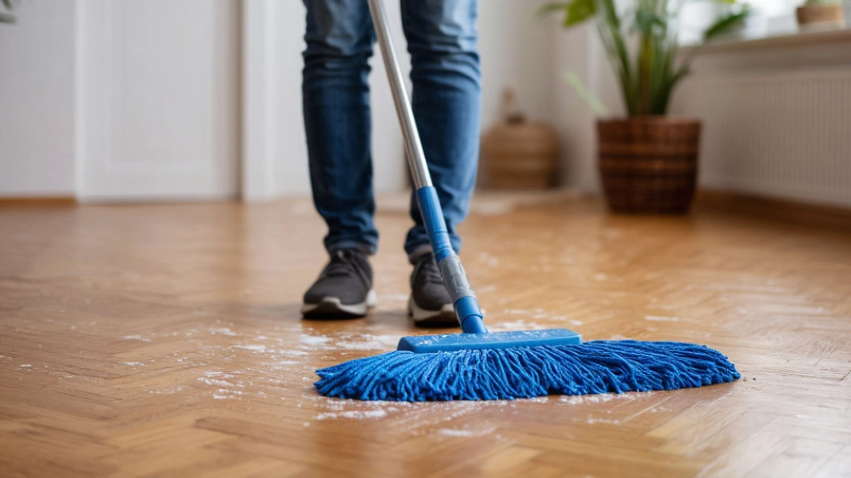 Перед мытьем полов добавляю в ведро с водой чайные пакетики - радуюсь своей смекалке: вот, как использую их