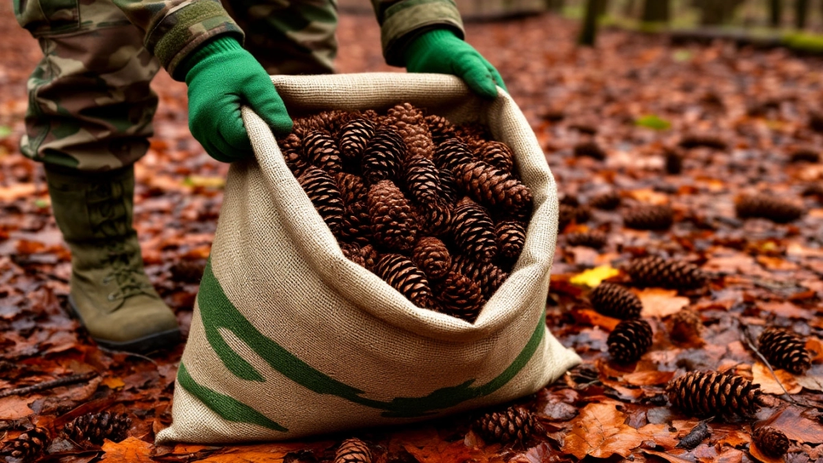 В апреле шишки и желуди из леса тащу на участок мешками — не нарадуюсь своей смекалке: бесценная польза для дачников