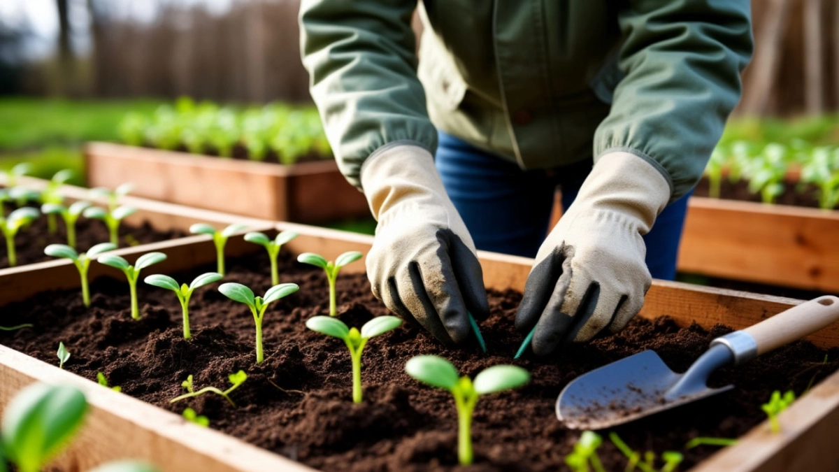 В апреле рассаду подкармливаю не под корень, а по листьям: метод агронома — и сеянцы крепчают на глазах