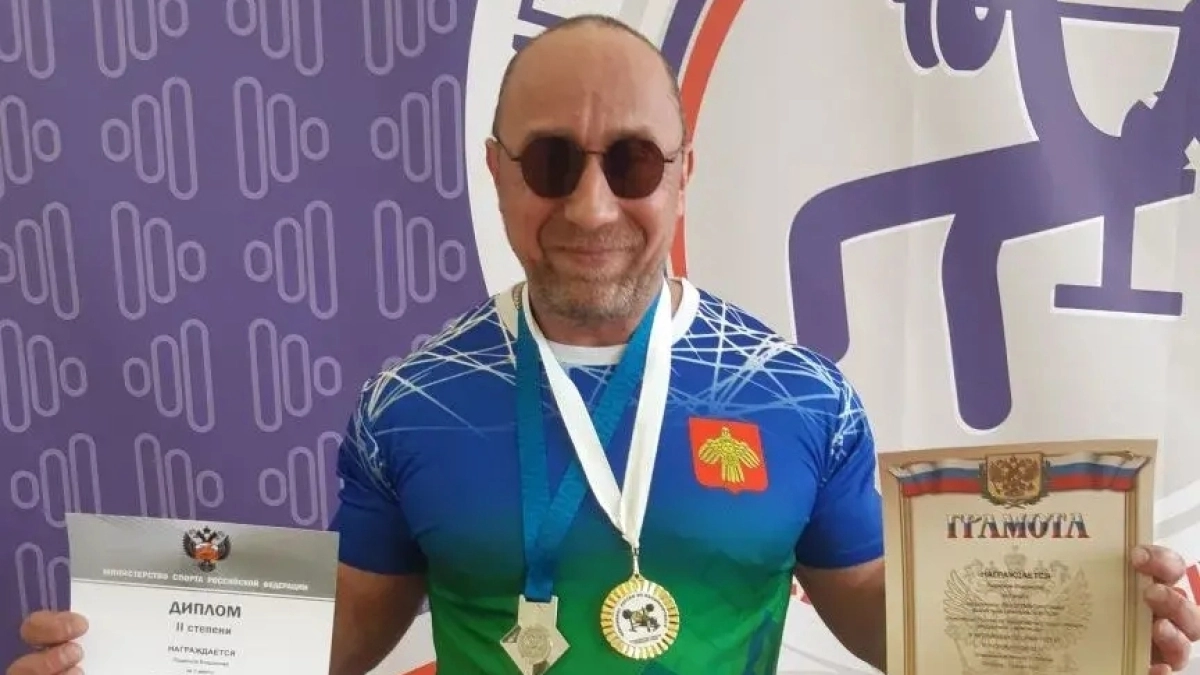 Спортсмен из Коми выиграл чемпионат России по жиму лёжа среди слепых