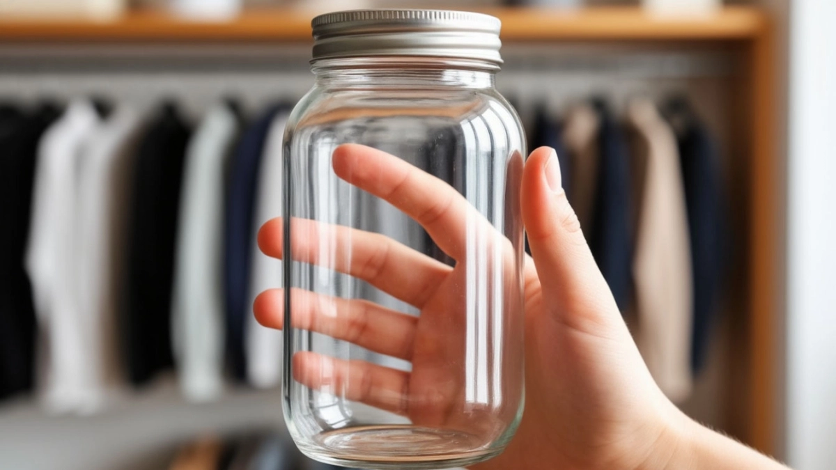 Ставлю банку в шкаф с одеждой и бед не знаю: бабулина хитрость для умных хозяек