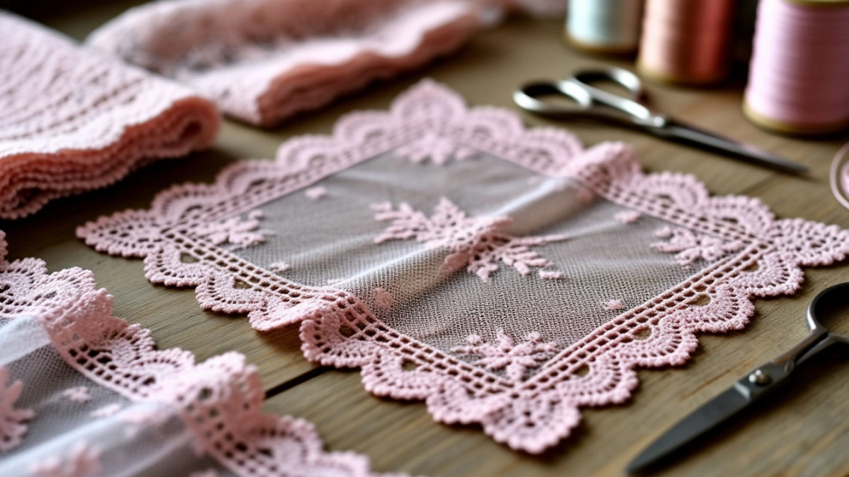 Старый тюль превращаю в винтажные салфетки: 9 простых швейных хитростей — получится даже у новчика