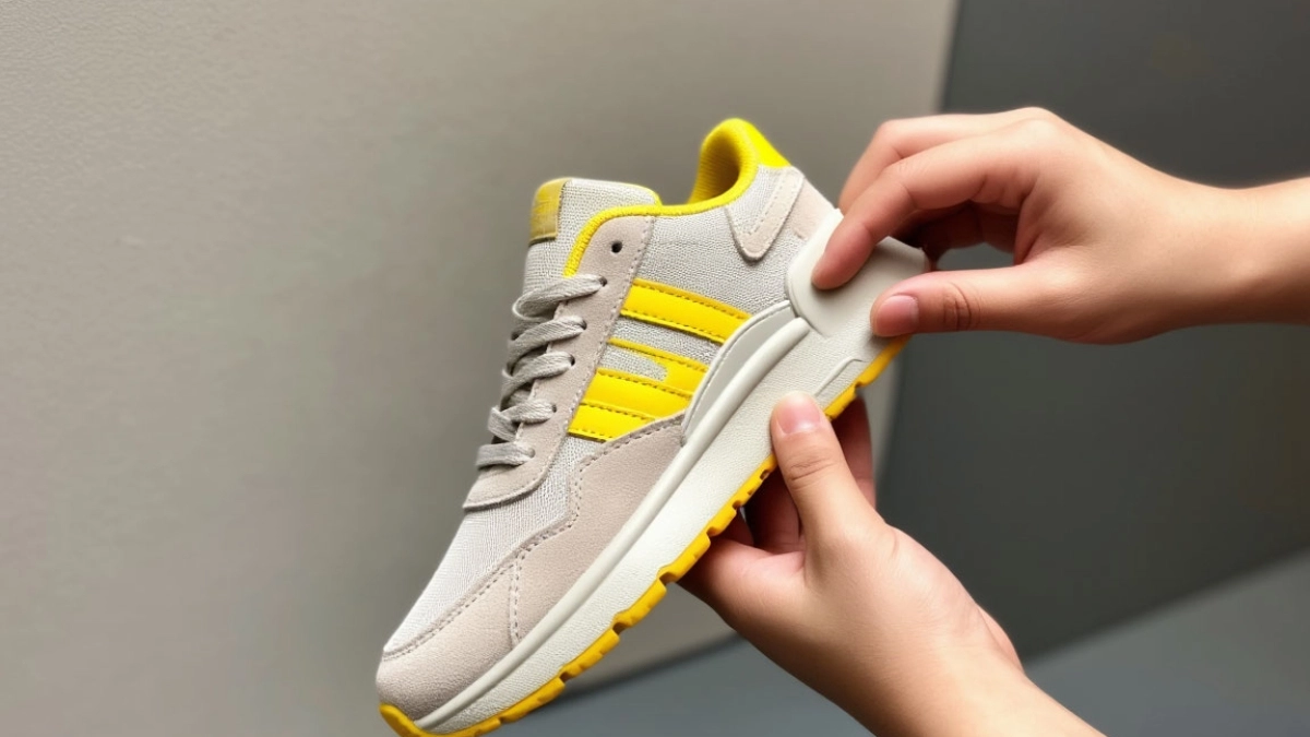 Три капли на ватку — и подошва как новая: смывает даже желтые пятна, которые не берет химчистка